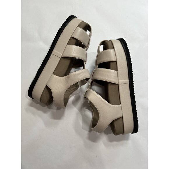 R0AM 90s Stack Sandals in Cement - Picture 9 of 10